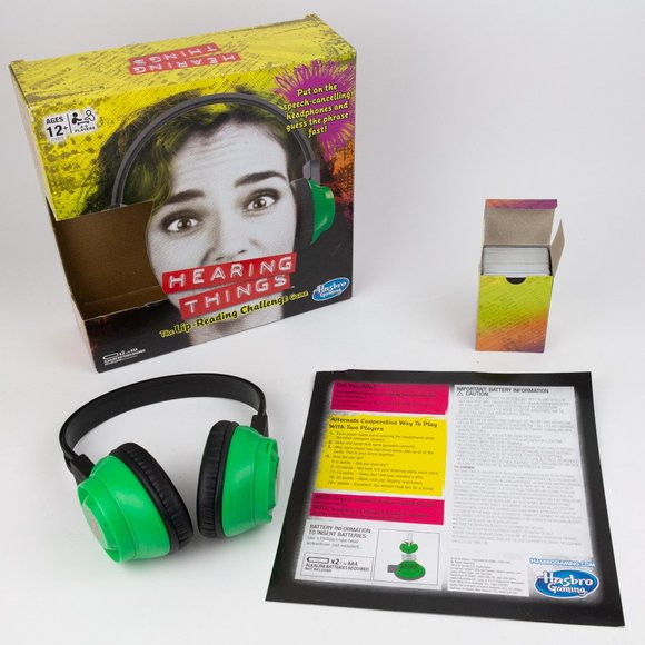 Hasbro Other - Hearing Things Hasbro Lip Reading Game
